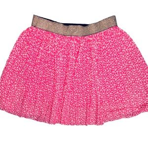 NWT__Hot Pink Floral Mini Skirt__ NWT
